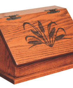 Wheat Design Bread Box