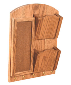Corkboard With Letter Holder
