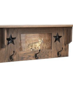 Shelf With 3 Hooks
