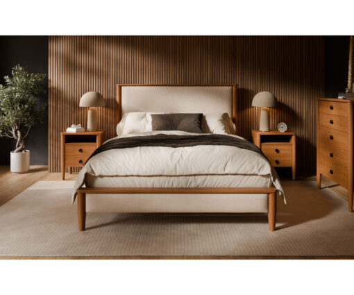 Bryce Two Drawer Nightstand - Image 3