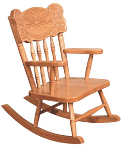 Sunburst Child's Rocker