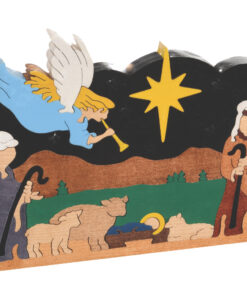 Shepherd Nativity Scroll Saw Puzzle