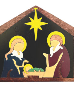 North Star Nativity Scroll Saw Puzzle