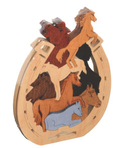 Pile Of Horses Scroll Saw Puzzle