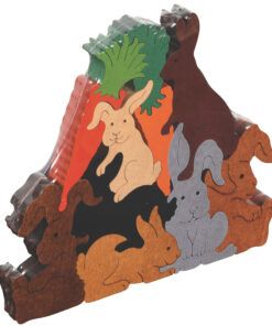 Pile Of Bunnies Scroll Saw Puzzle
