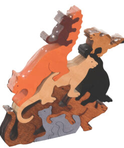 Pile Of Cats Scroll Saw Puzzle