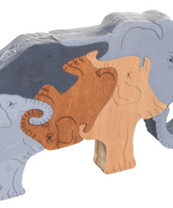 Elephant Scroll Saw Puzzle