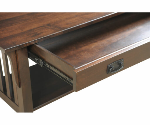 Mission Coffee Table With Drawer - Image 2