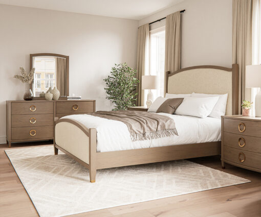Claire 1 Drawer Nightstand - 36"W - Image 2