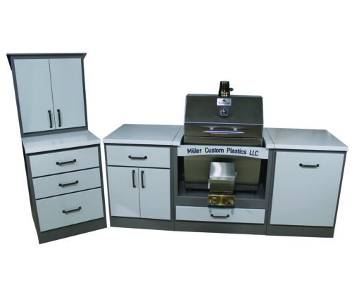 3 Drawer Outdoor Cabinet - Image 2
