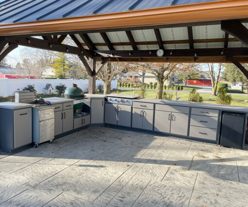 3 Drawer Outdoor Cabinet - Image 3