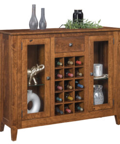 Settlers Ridge Wine Cabinet - 40"H