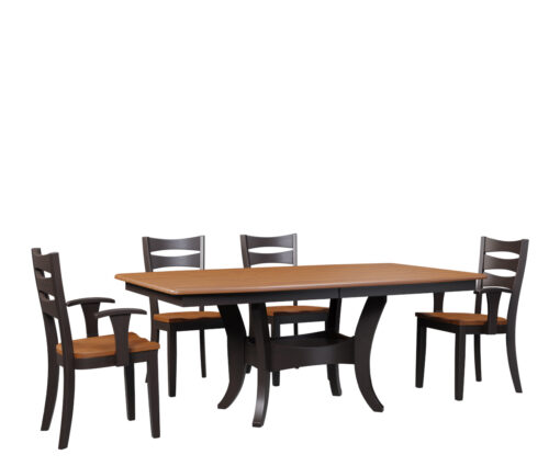 Sierra Double Pedestal Table - Image 2
