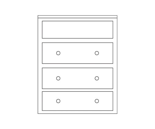 Meridian Tall Chest - Image 3