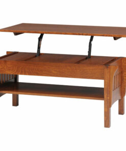 Mission Coffee Table With Lift Top