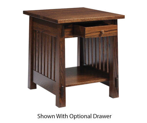 Country Mission End Table - Image 2