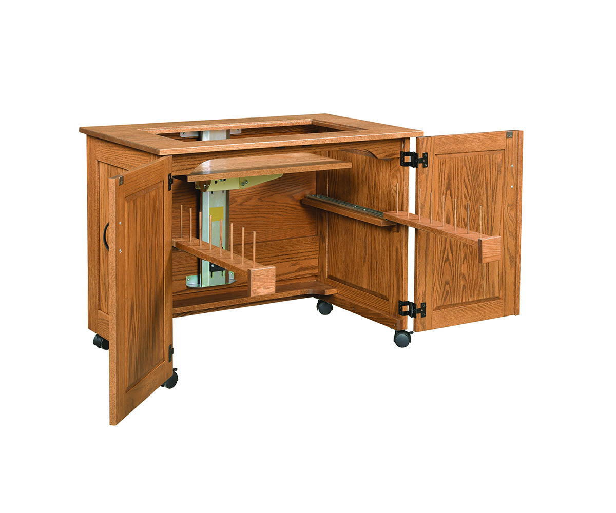 Extra Large Flat Top Serger Cabinet - Image 2