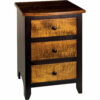 Classic Shaker 3 Drawer Nightstand