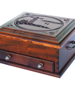 Jewelry Chest With Lighthouse Lid