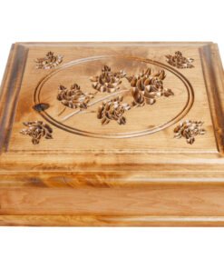 Silverware Chest With Rose Lid