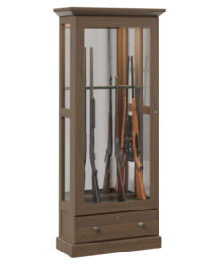 8 Gun Mission Sliding Door Cabinet