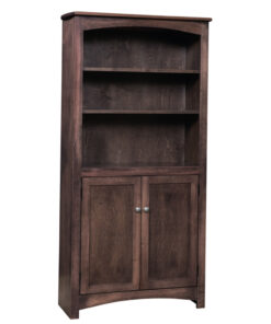 Apple Creek Bookcase With Doors