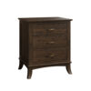 Hampshire 3 Drawer Nightstand