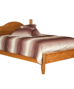 Shaker Crescent Bed
