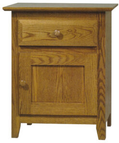 Shaker One Drawer One Door Nightstand