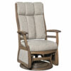 Sierra High Back Swivel Glider
