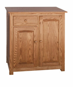 Shaker Wine Cabinet - Solid Doors